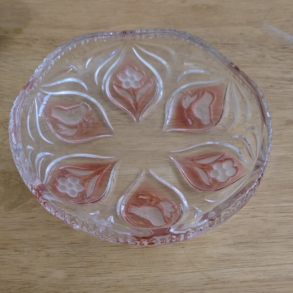 Vintage Walther Glas Candy Dish